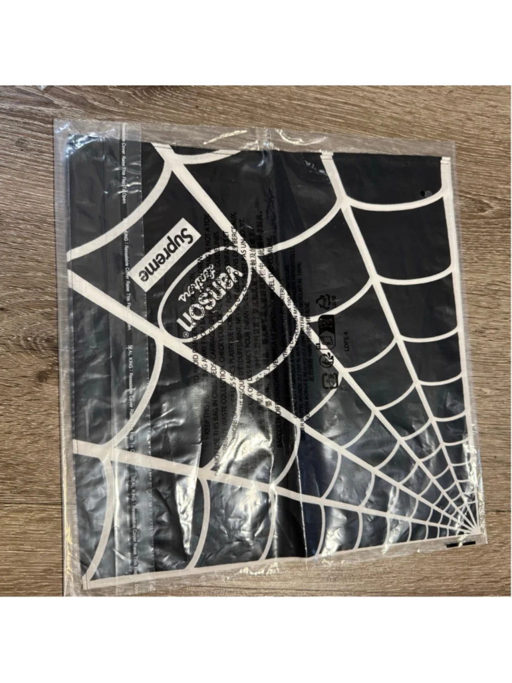 Supreme X Vanson Leathers X Spider-Man Bandana Black White Red Set Of 3 Bundle